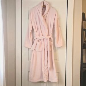 Long, soft VS pink robe